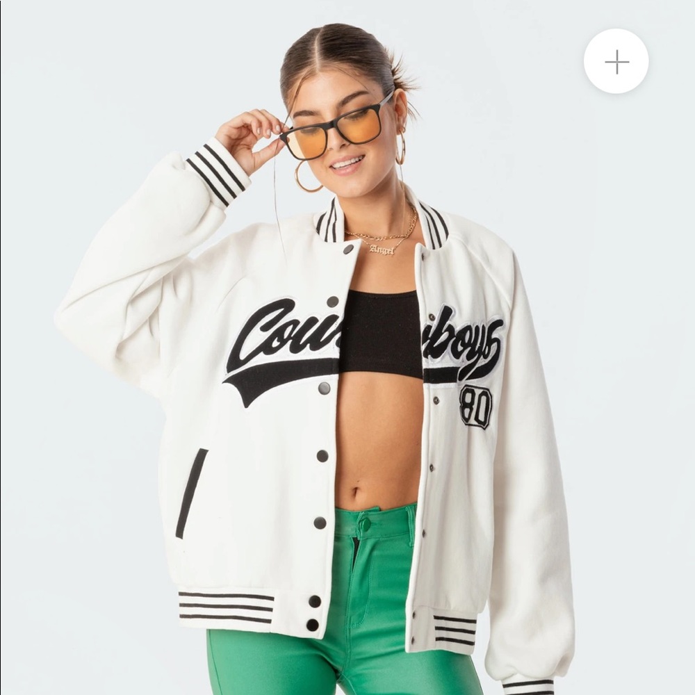 Edikted - Rodeo Oversized Sweatshirt Jacket